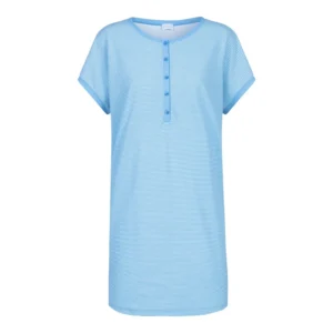 1230049-268 Mey MEY Night big shirt short sleeve blue summer