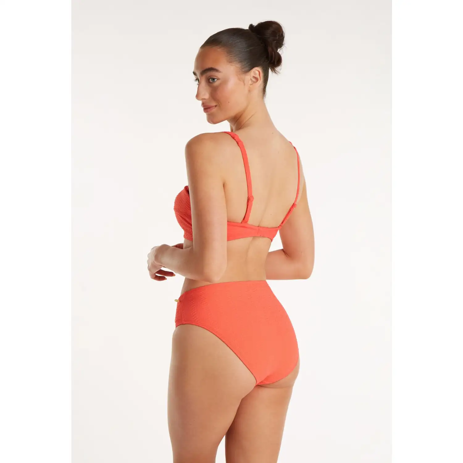 60404-3241 TEN CATE BEACH Bikini top twisted padded wired sunset neon - Afbeelding 4