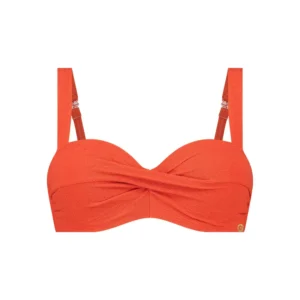 TEN CATE BEACH 60017-5066 Bikini top twisted padded wired summer red relief
