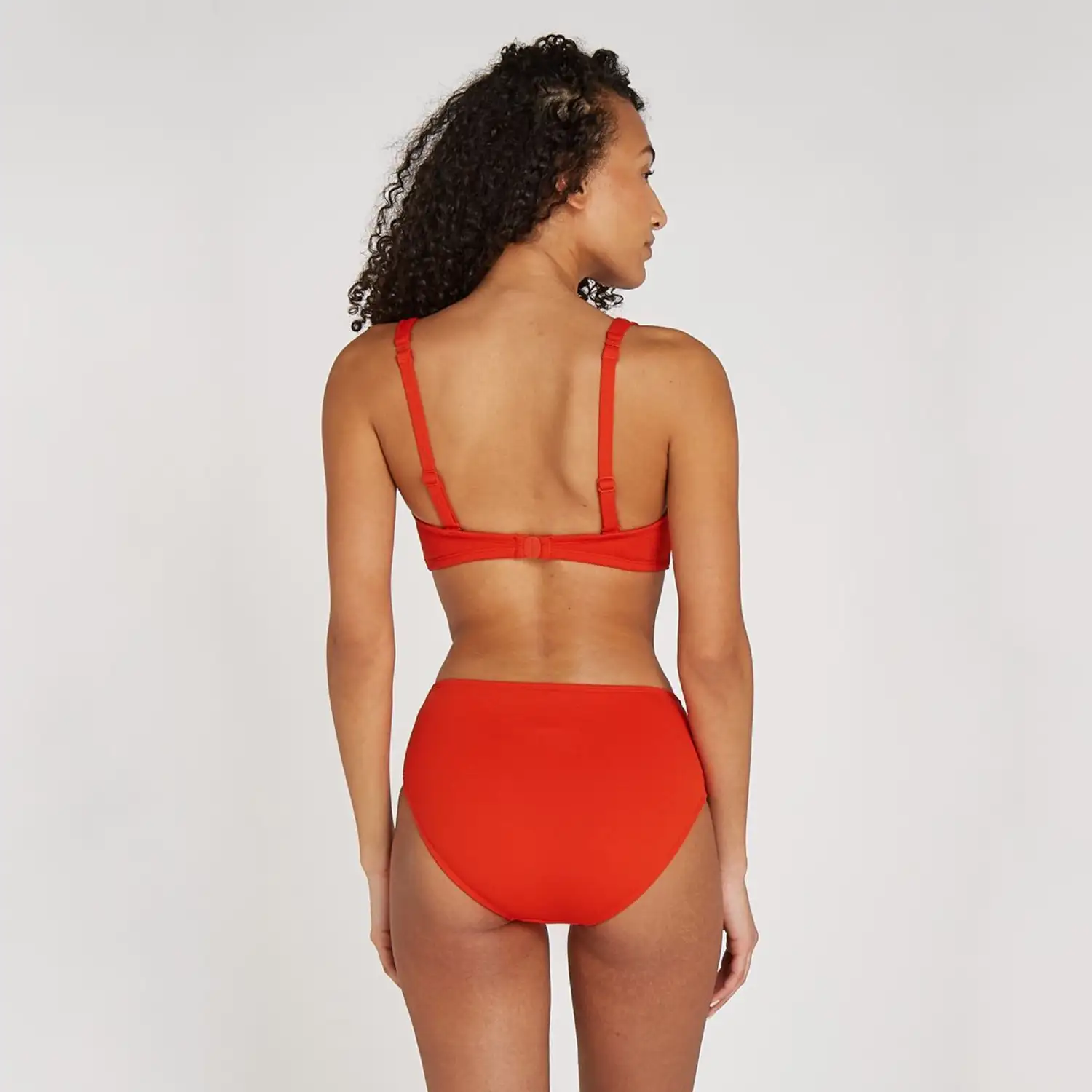 TEN CATE BEACH 60017-5066 Bikini top twisted padded wired summer red relief - Afbeelding 4