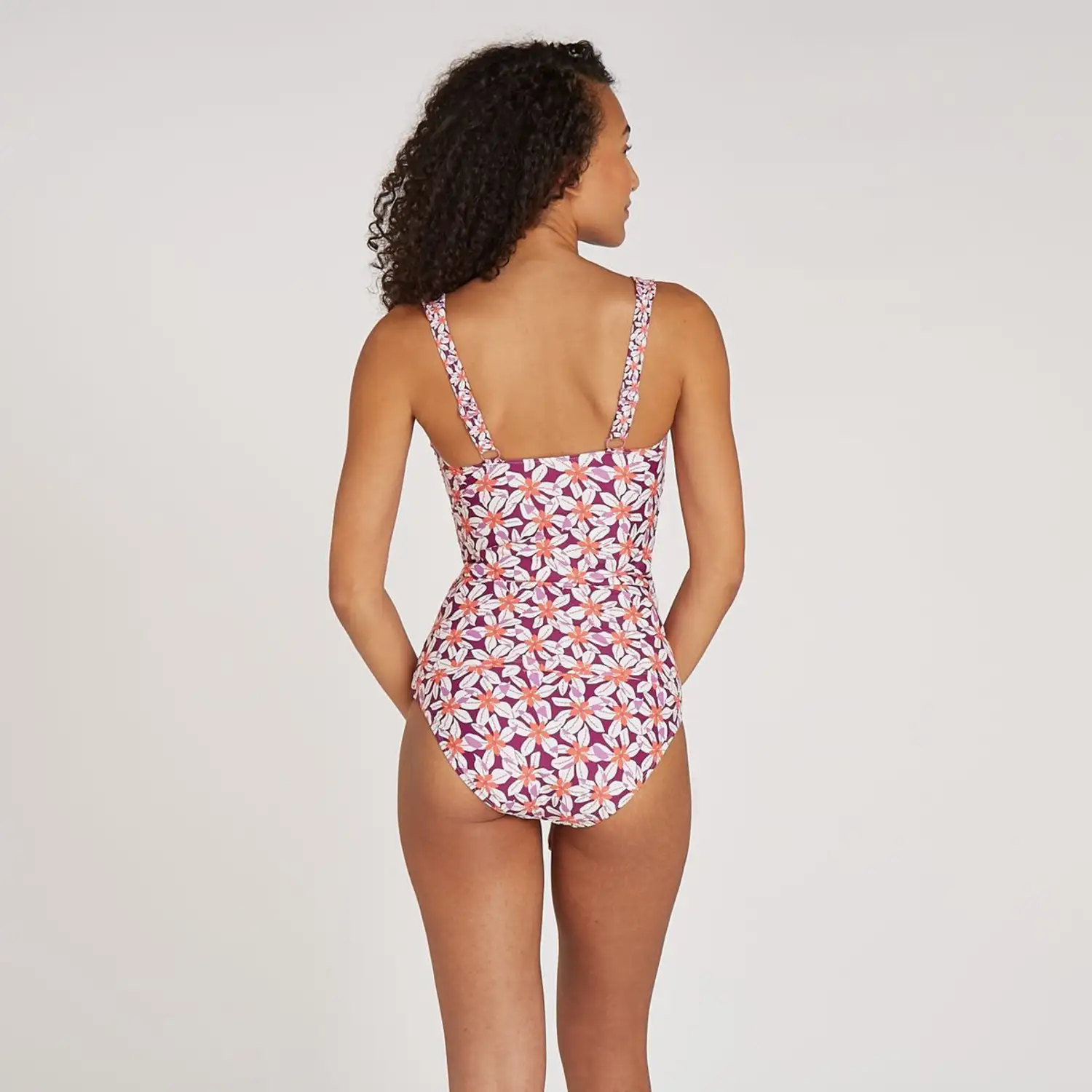 TEN CATE BEACH 60020-5069 Tankini top twisted padded summer flowers - Afbeelding 4