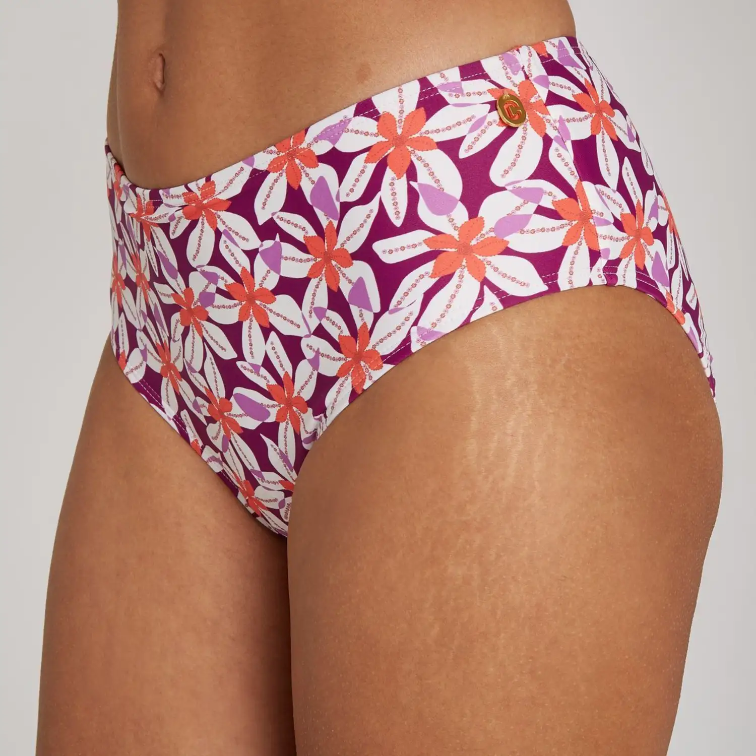 TEN CATE BEACH 60024-5069 Bikini bottom midi summer flowers - Afbeelding 2