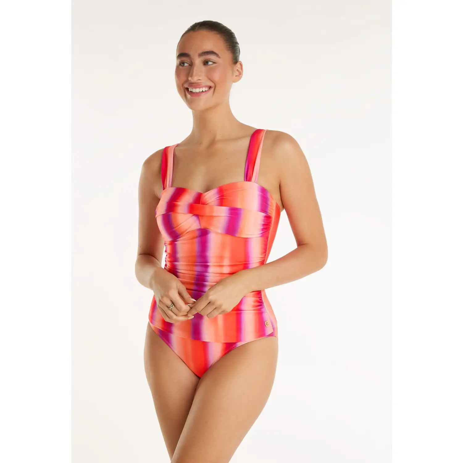 60296-1402 TEN CATE BEACH Tankini top twisted padded gradient - Afbeelding 4