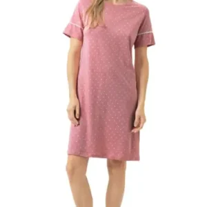 1230144-1782 Mey nachthemd korte mouw roze