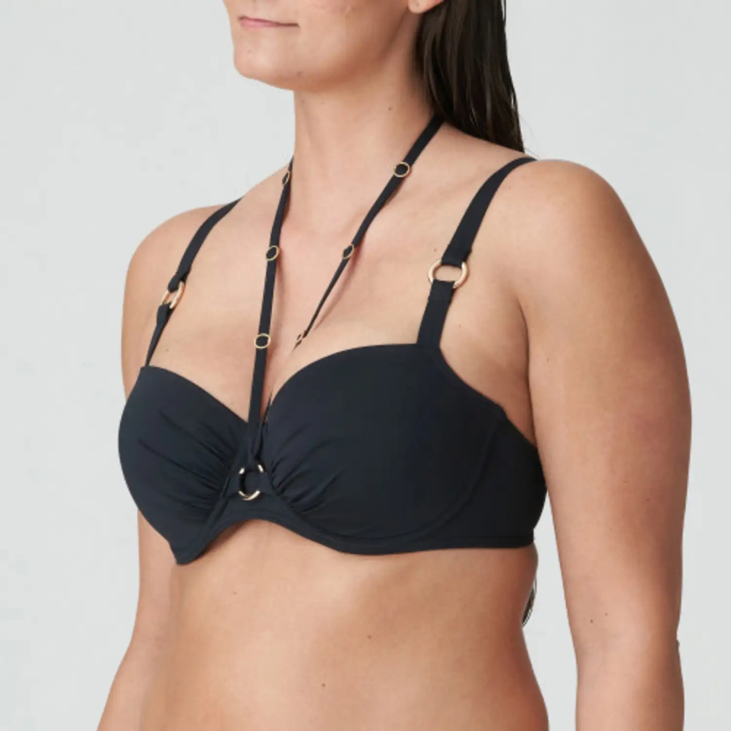 PrimaDonna Swim 4011616ZWA DAMIETTA voorgevormde bikinitop zwart - Afbeelding 4