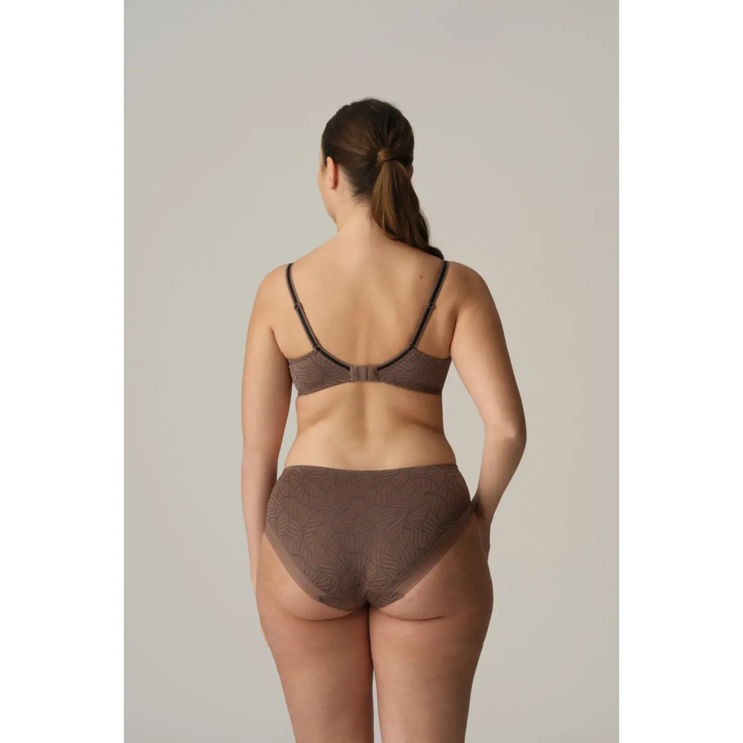 0542401-CBT PrimaDonna Twist AJUSCO high-waist briefs Caribe Taupe - Afbeelding 4