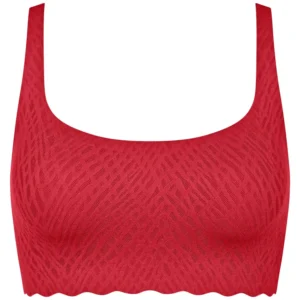 10224738-00FZ sloggi zero feel bliss festive top shanghai red
