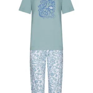 121261-130-2-510 Pastunette km pyjama capri blauw