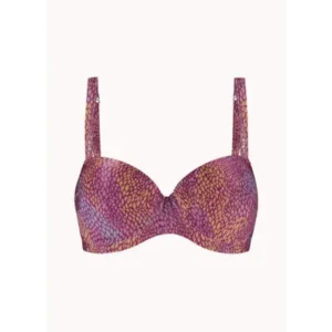 170F-506 CYELL BIKINITOP Padded wired Burgundy Drops