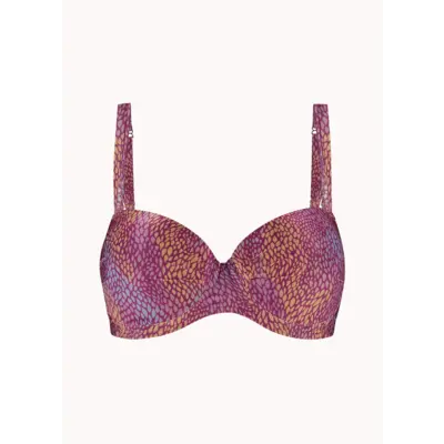 170F-506 CYELL BIKINITOP Padded wired Burgundy Drops