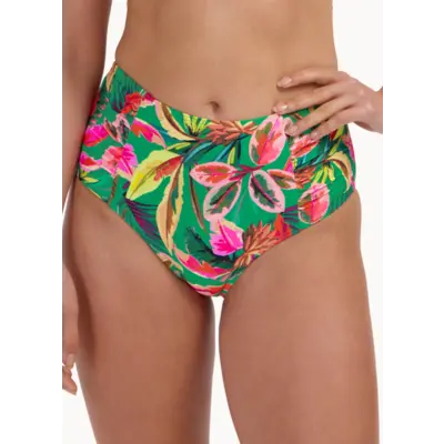 210B-702 CYELL BOTTOM High waist Floral Forest - Afbeelding 2
