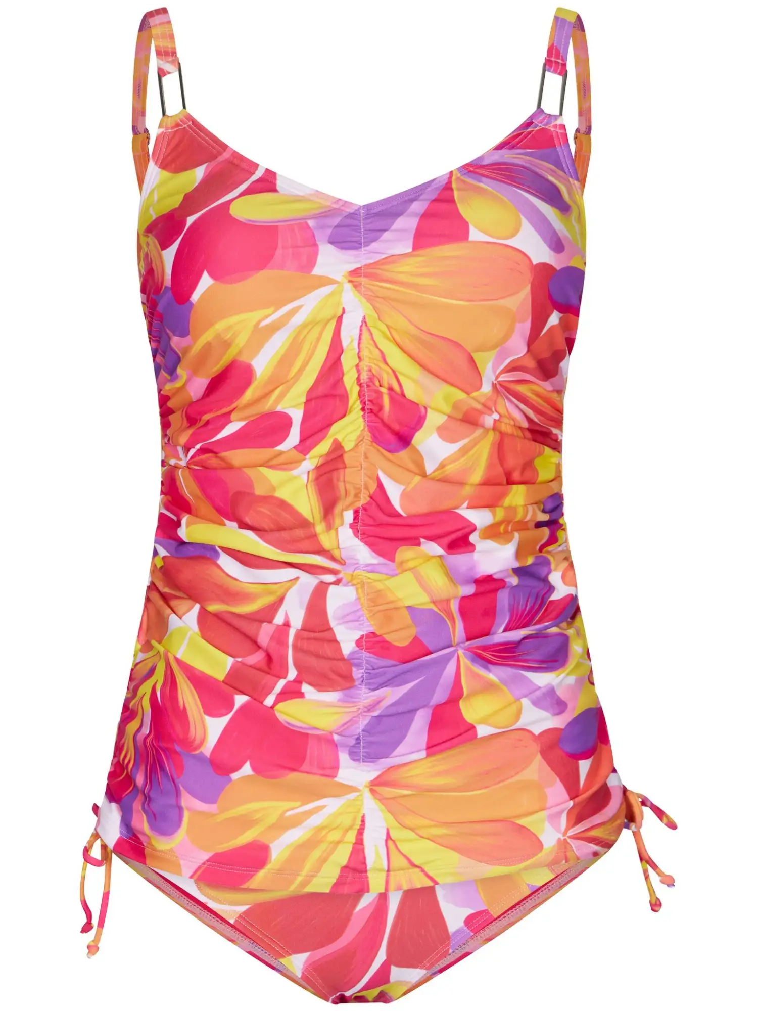 531261-370-1-900 Pastunette V-neck tankini oranje