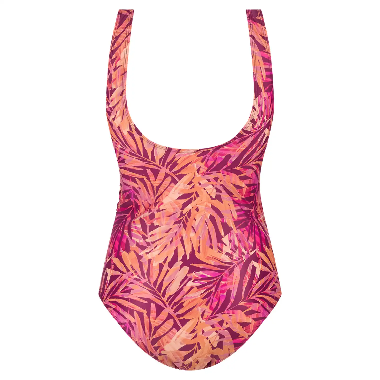 60655-6207 Ten Cate Swim Swimsuit soft cup shape floral leaves - Afbeelding 2