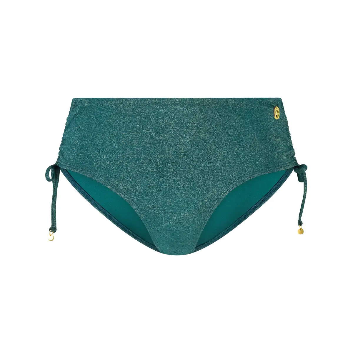 60667-1582 Ten Cate Swim Bikini bottom midi bow bottle green