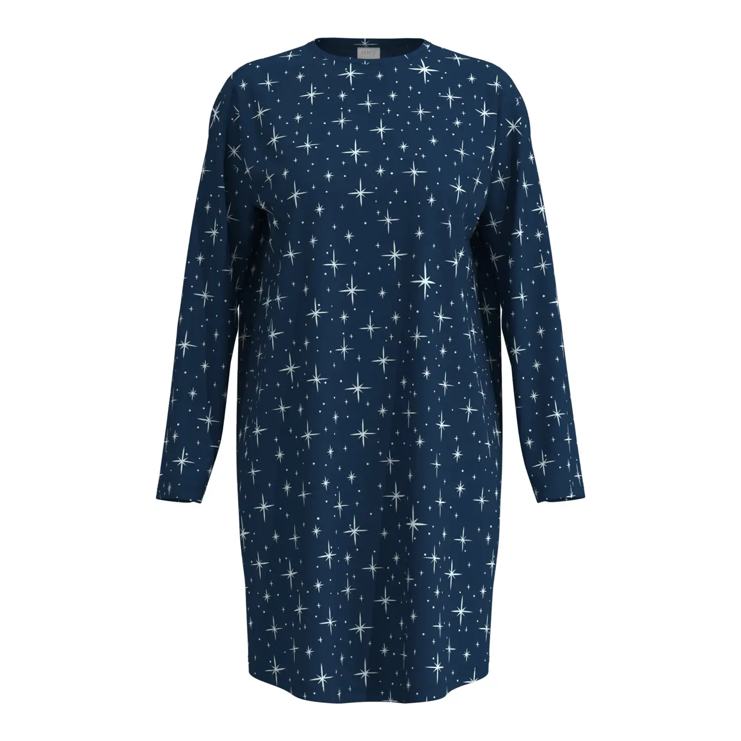 1230106-1118 Mey MEY Night sleepshirt long sleeve deep marine